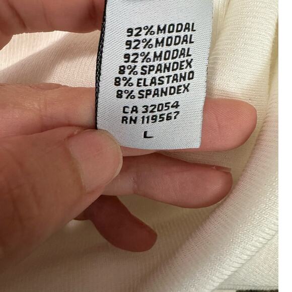 Rachel Pally cream off shoulder bodycon maxi dress size large - Picture 4 of 13